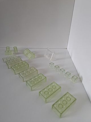 Lego trasparenti vintage anni '80