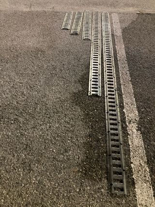 Rieles de fijación de carga - 5 piezas