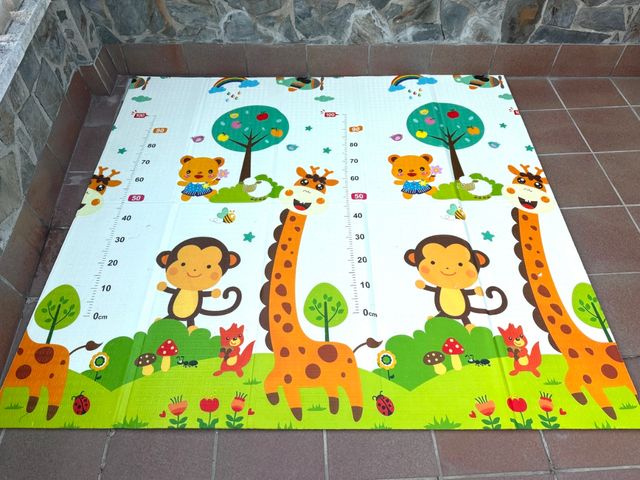 Alfombra protector suelo plegable