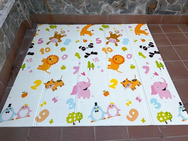 Alfombra protector suelo plegable
