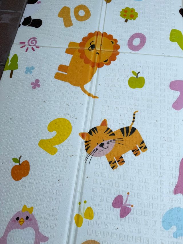 Alfombra protector suelo plegable