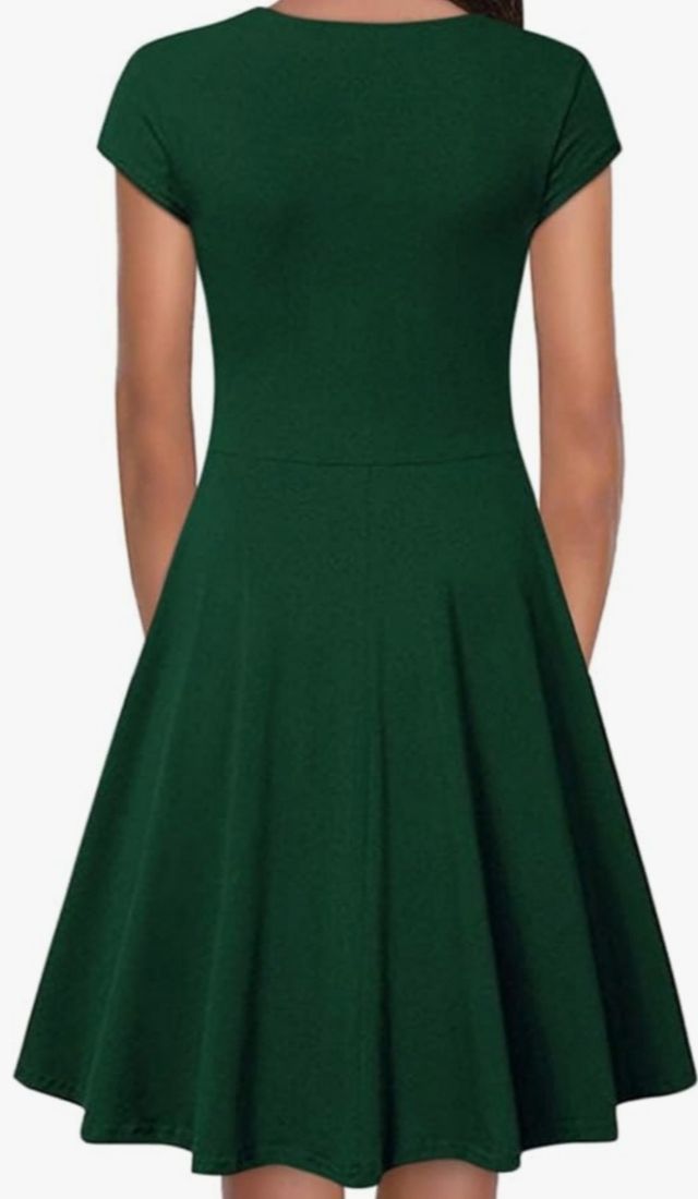 Vestido verde mujer - Talla M