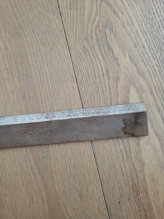 Righello legno vintage