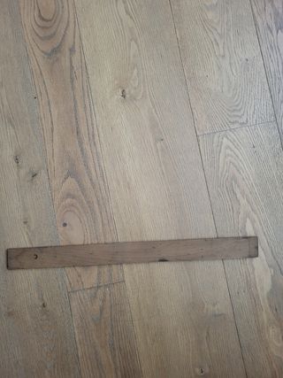 Righello legno vintage