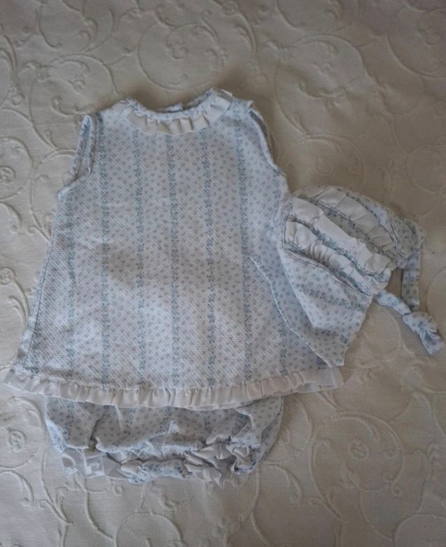 Vestido bebé niña - conjunto recién nacida