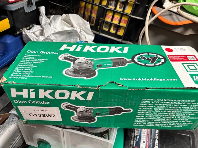 Amoladora angular HiKOKI G13SW2 - 125mm