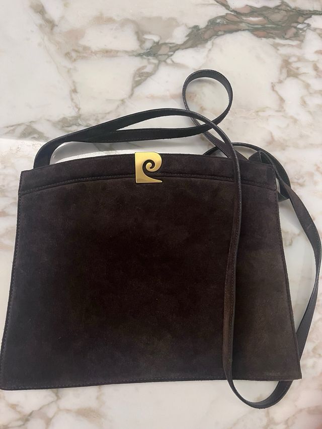 Borsa Pierre Cardin - Camoscio Marrone