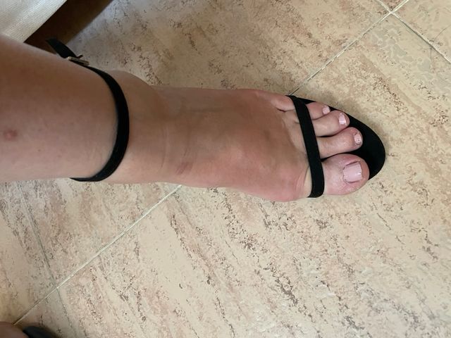 Sandalias tacón Stradivarius negras