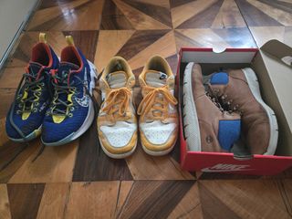 Scarpe Nike & Timberland usate
