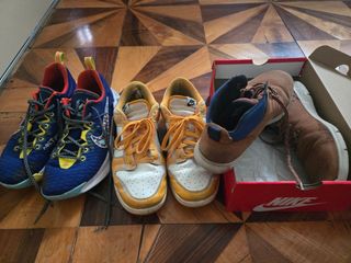 Scarpe Nike & Timberland usate