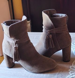 Botines Marrón ante