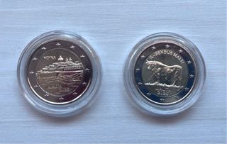 Monedas 2€ Malta 2025: Buey & ciudad de M'dina