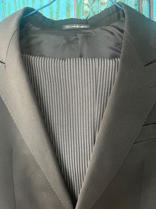 Chaqué Emidio Tucci Negro - Talla L