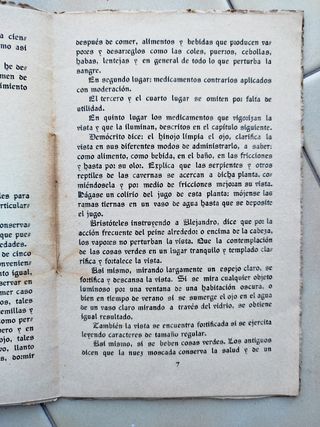 Libellus Regiminis de Confortatione Visus (1922)