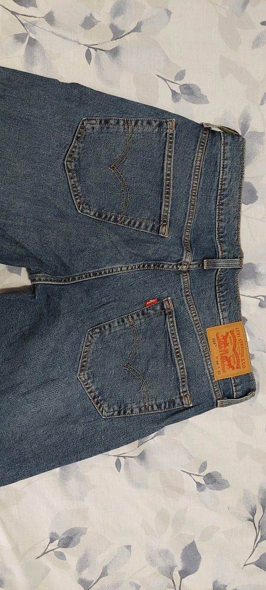 Levis 514 - Tejanos pantañon Vaqueros Azul w34 l32