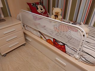Barrera cama infantil - Blanca