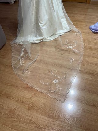 Vestido novia blanco - Talla m