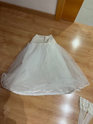 Vestido novia blanco - Talla m