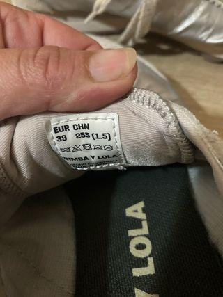 Zapatillas BIMBA Y LOLA Plata
