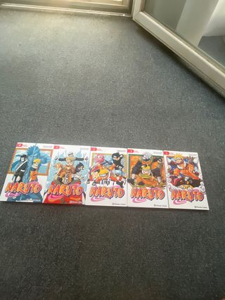 Mangas Naruto 1-5