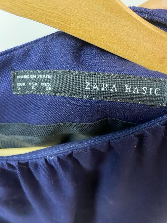Vestido Zara azul