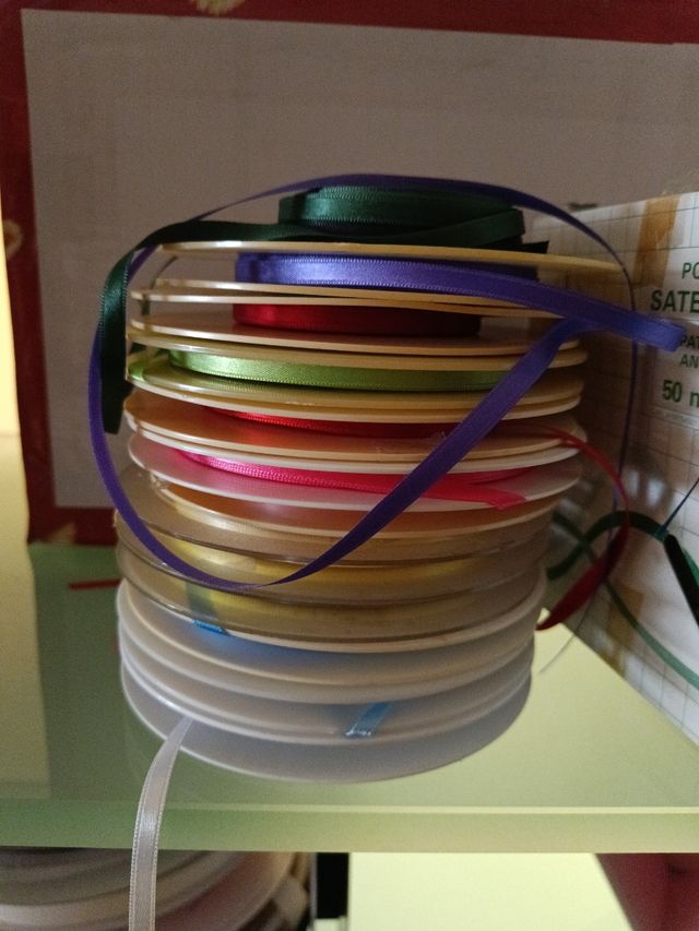 Cintas de satén: Colores surtidos