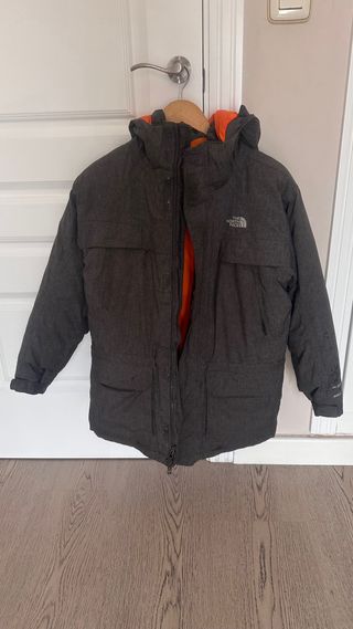 Chaqueta The North Face gris-naranja