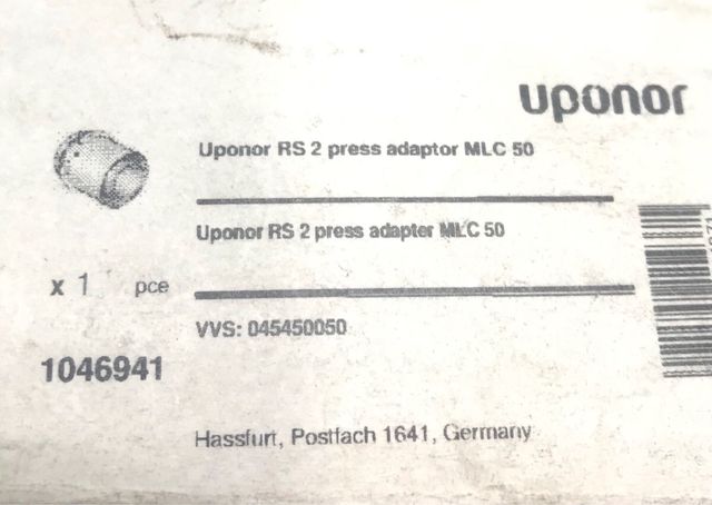 Enlaces multicapa RS 2 uponor