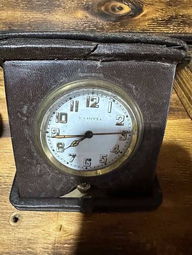 2 relojes viaje antiguos