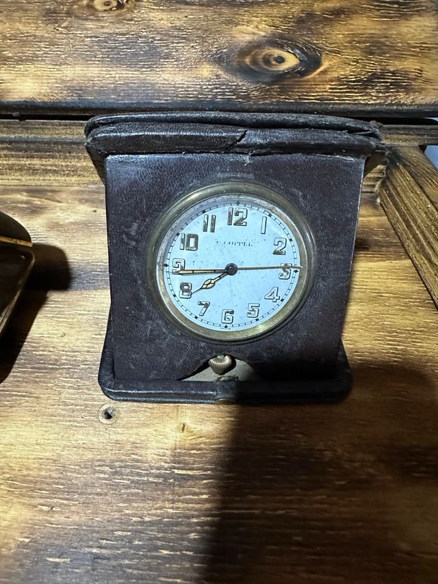 2 relojes viaje antiguos