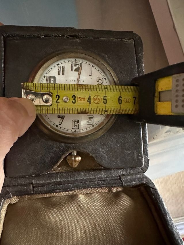 2 relojes viaje antiguos