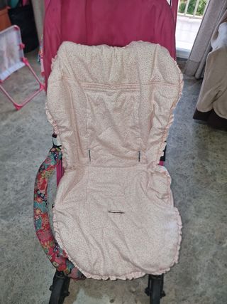 Bolso carrito bebé rosa