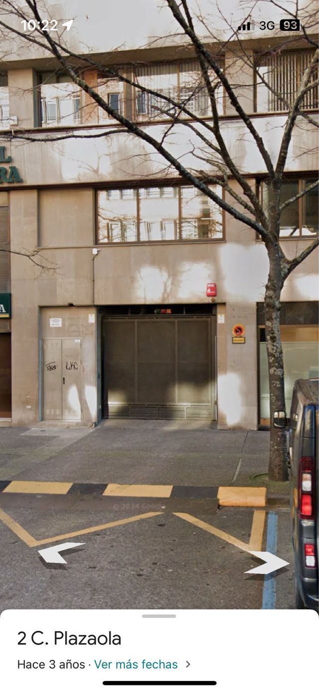 Plaza garaje en Calle Plazaola. Edificio de Caja N