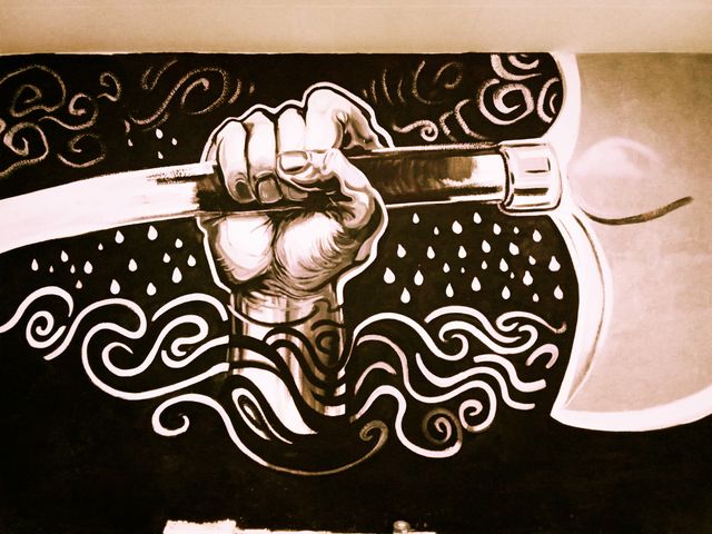 ARTISTA PINTOR deco GRAFFITI cuadro dibujo pared