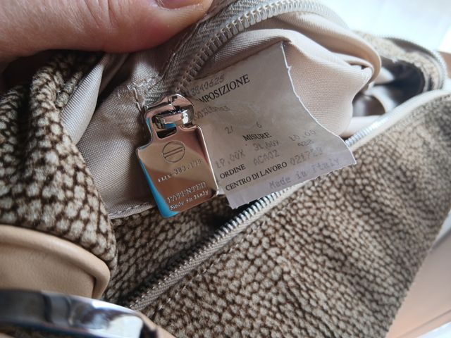 Borbonese - Borsetta beige/marrone