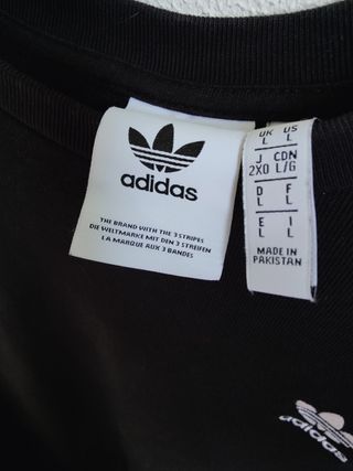 Sudadera Adidas Original logo vintage L