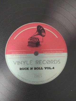 Alfombrilla ratón disco vinilo marca T'nB