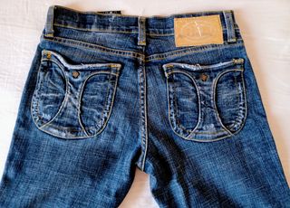 Vaqueros Custo Mujer - Azul