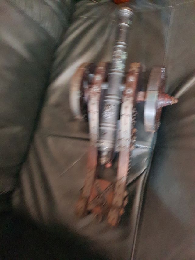 ESPECTACULAR Y ANTIGUO CAÑÓN DE BRONCE.