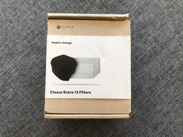 Mascarillas reutilizables Closca + 12 filtros