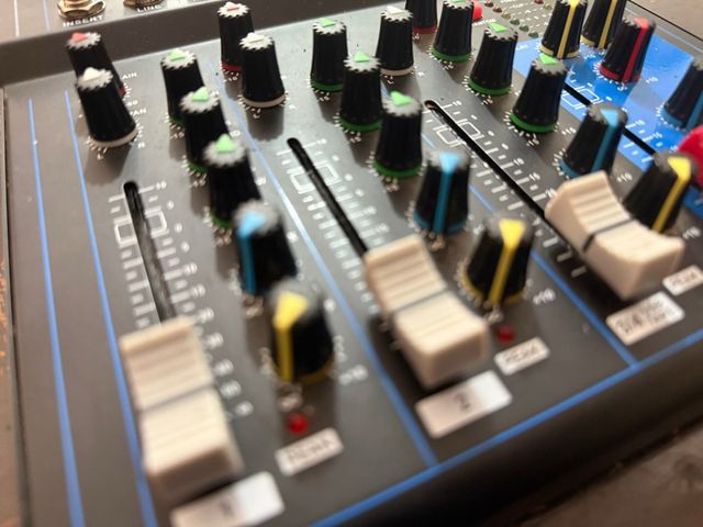 Mixer audio Andowl Q4L - 3 canali karaoke live dj