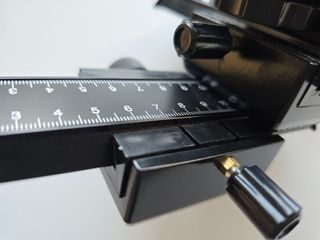 Deslizador riel para macro de 2 ejes XY22