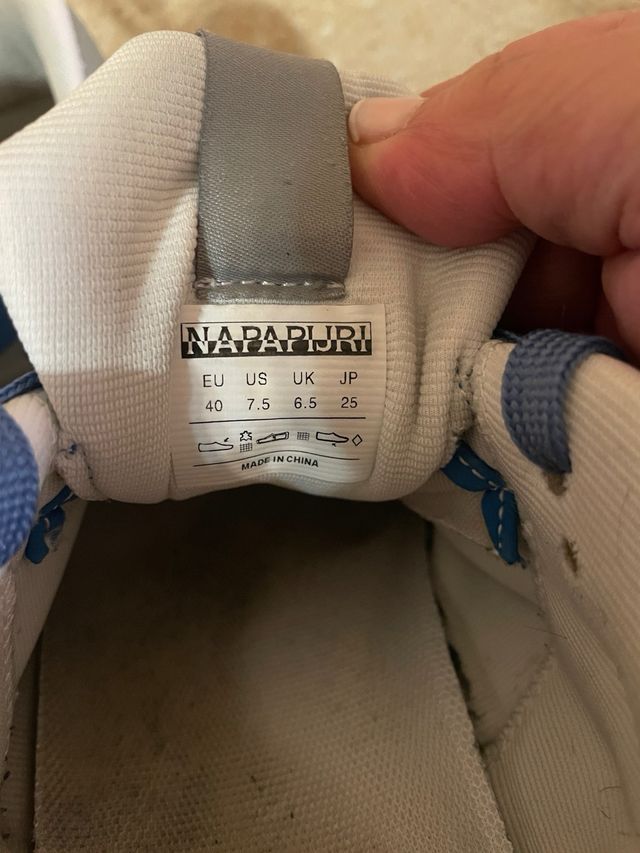 Zapatillas Napapijri EU40 Azul Gris