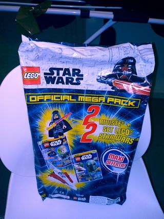 Mega Pack Lego Star Wars: 2 riviste + set