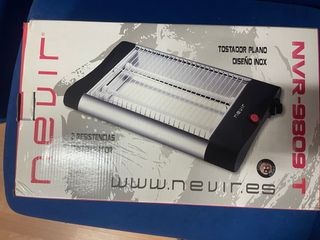 Tostador plano Nevir NVR-9809T inox