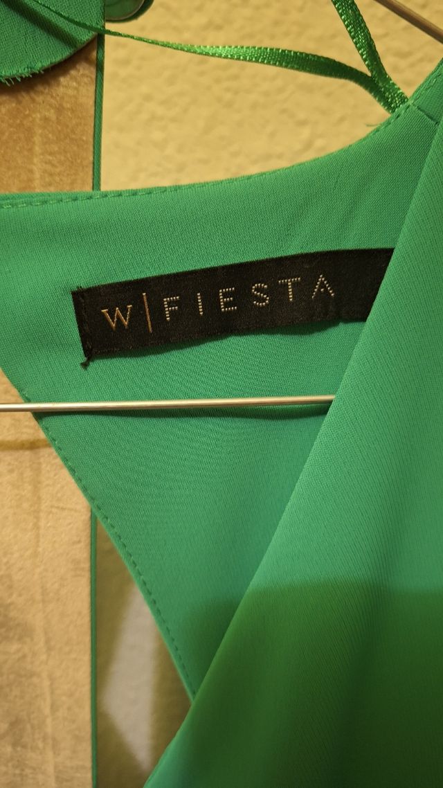 Vestido Fiesta turquesa - Talla M