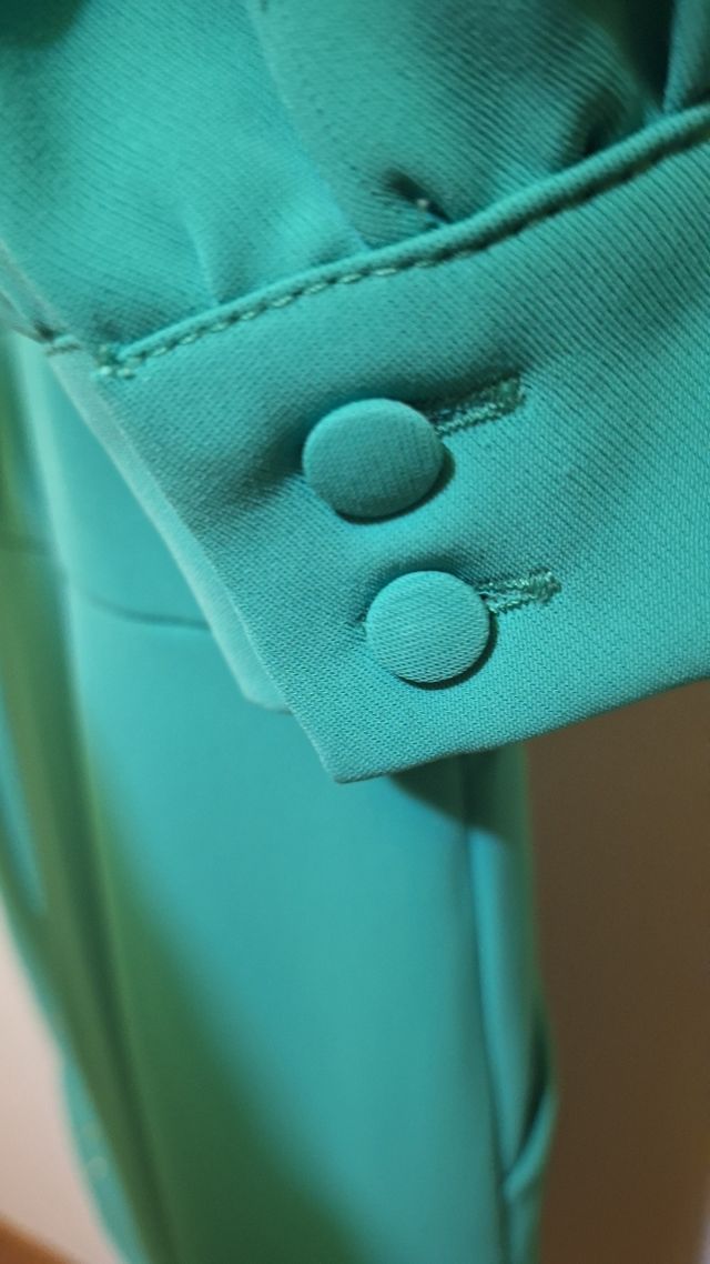 Vestido Fiesta turquesa - Talla M