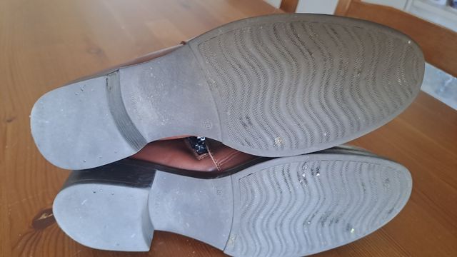 Botines Marrón Piel Mujer