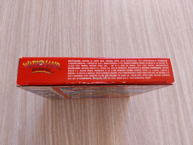 WARIO LAND PAL NINTENDO GAME BOY