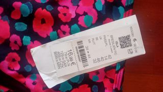 Braga bikini Etam XL - Roja estampada